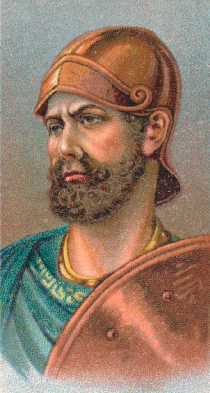 Hannibal 247-183/182/181 v.Chr., Punische Carthager, militaire bevelhebber, 1924 door Unbekannt