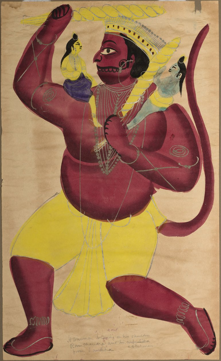 Hanuman door Unbekannt