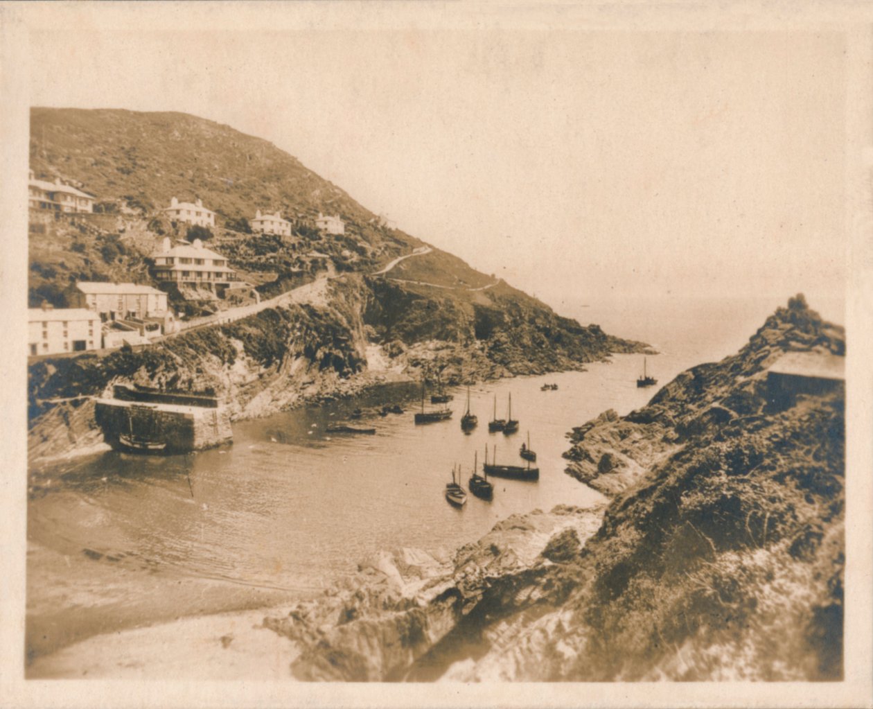 Havenmond - Polperro door Unbekannt