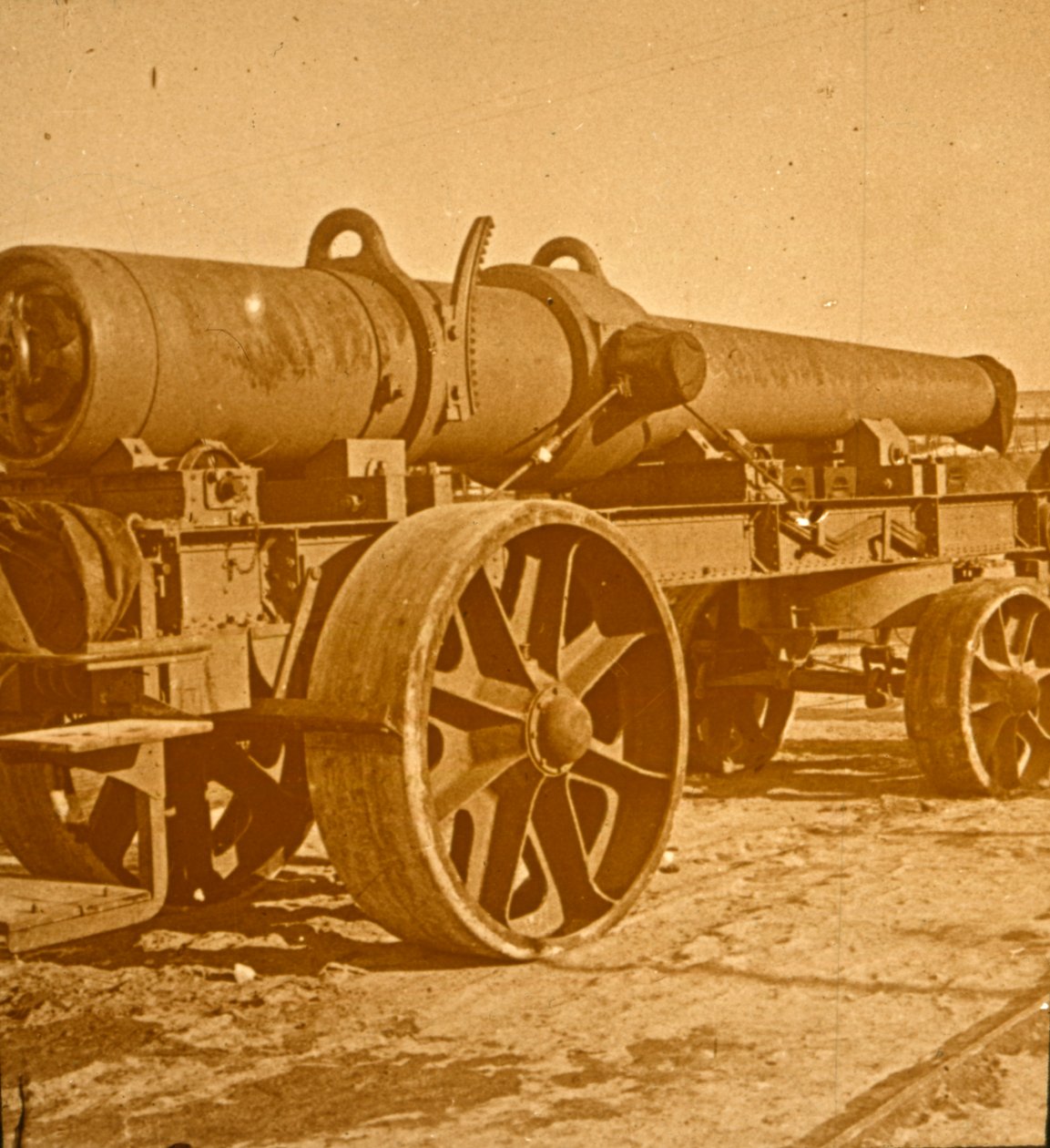 Zware artillerie, 1917 Offensief door Unbekannt