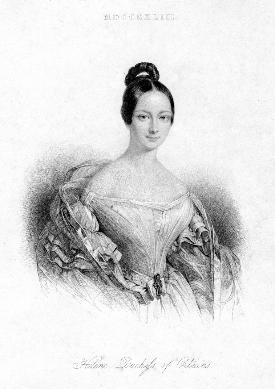Helene Louise Elizabeth, Hertogin van Orleans door Unbekannt