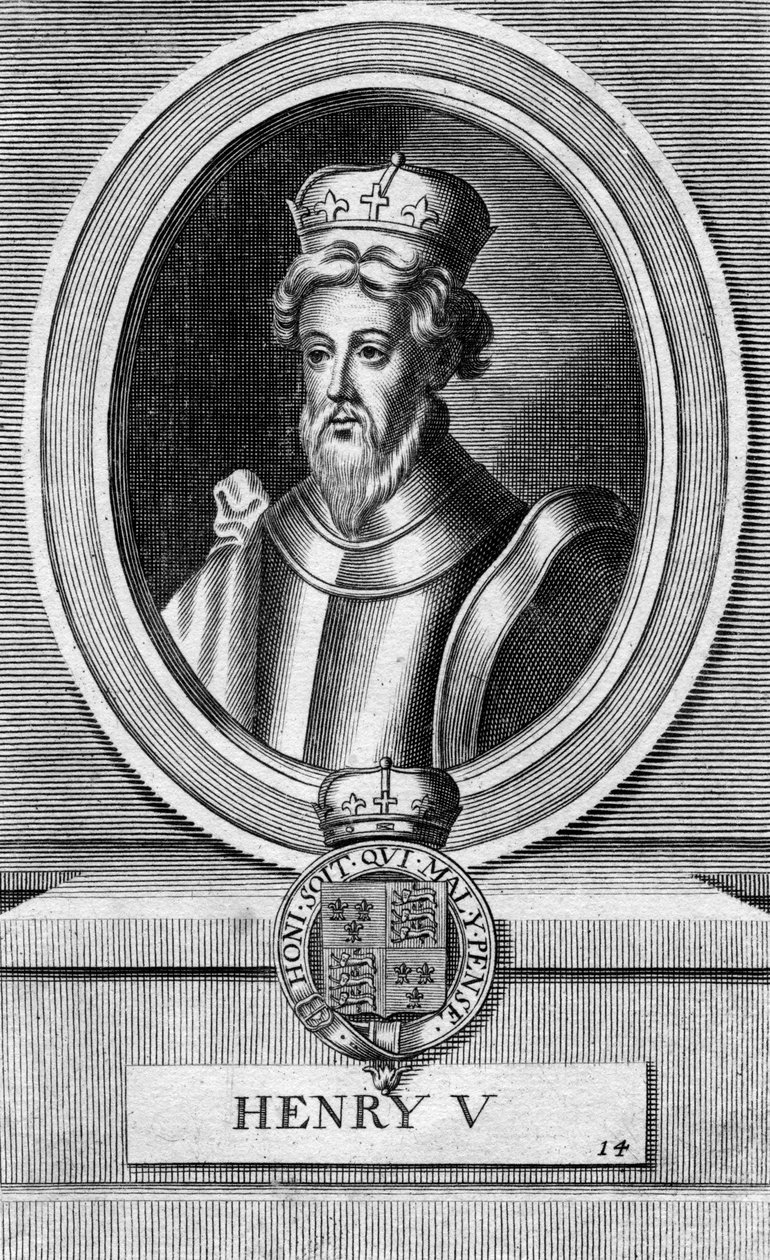 Hendrik V, koning van Engeland door Unbekannt