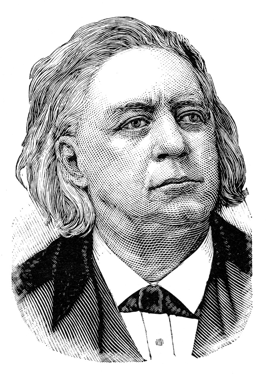 Henry Ward Beecher, Amerikaanse Congregationalistische predikant en schrijver door Unbekannt