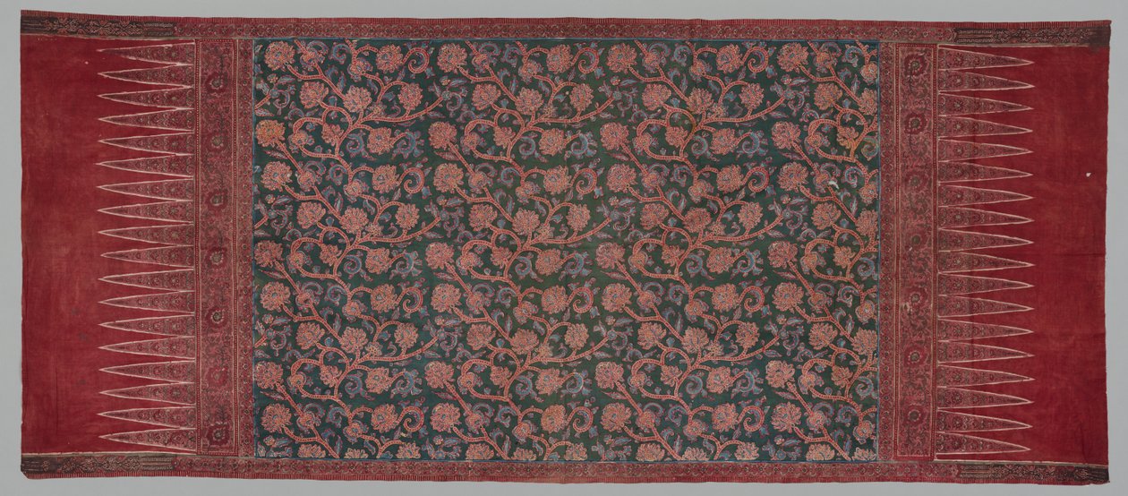 Heupwikkel tapis, 1800-1850 door Unbekannt