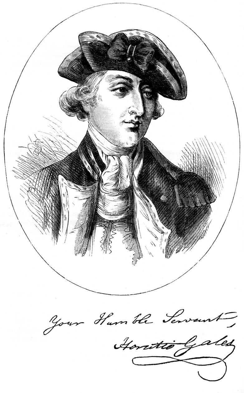 Horatio Gates, Amerikaanse Revolutionaire Oorlog generaal, ca. 1880 door Unbekannt