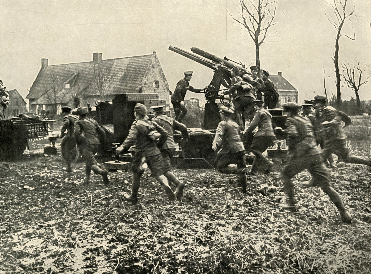 Vijandelijk vliegtuig gesignaleerd, 1919 door Unbekannt