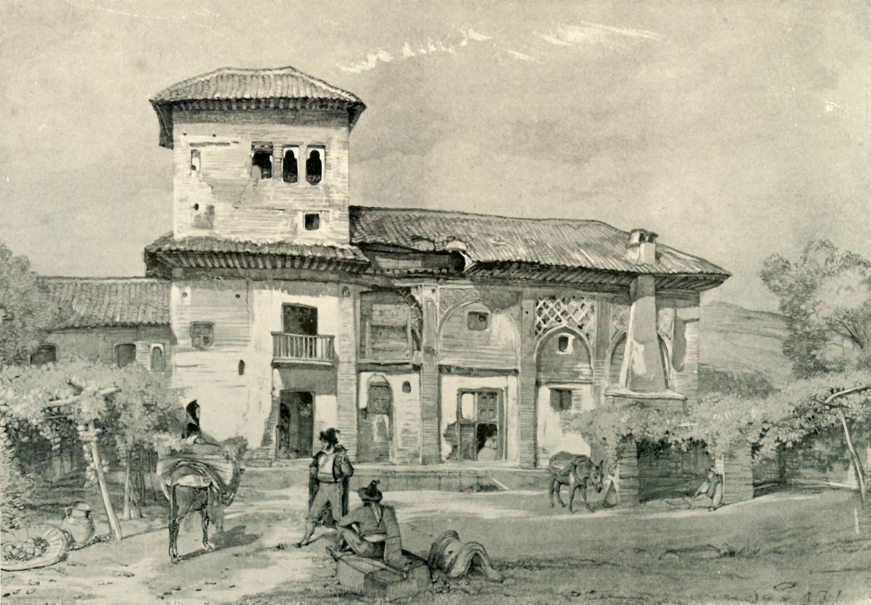 Huis van Sanchez, c1830, 1907 door Unbekannt