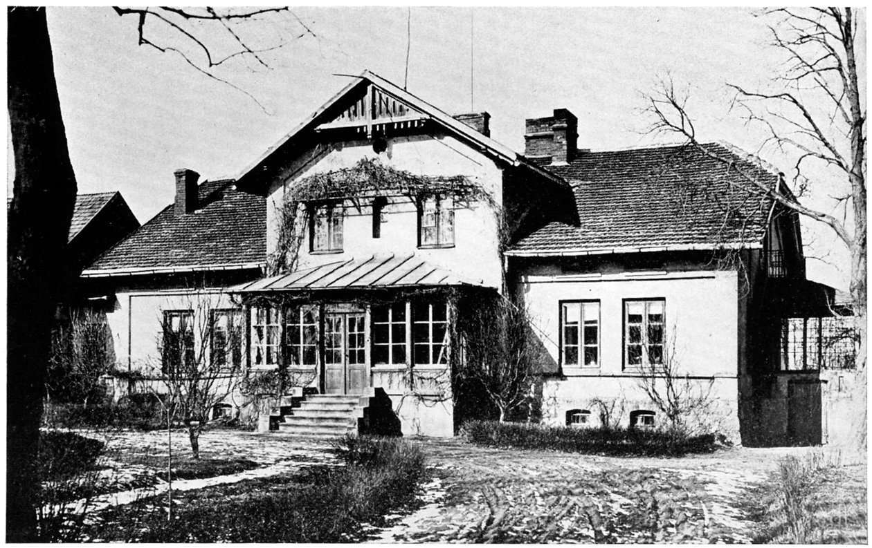 Huis waar Marie Curie gouvernante was, ca. 1887 door Unbekannt