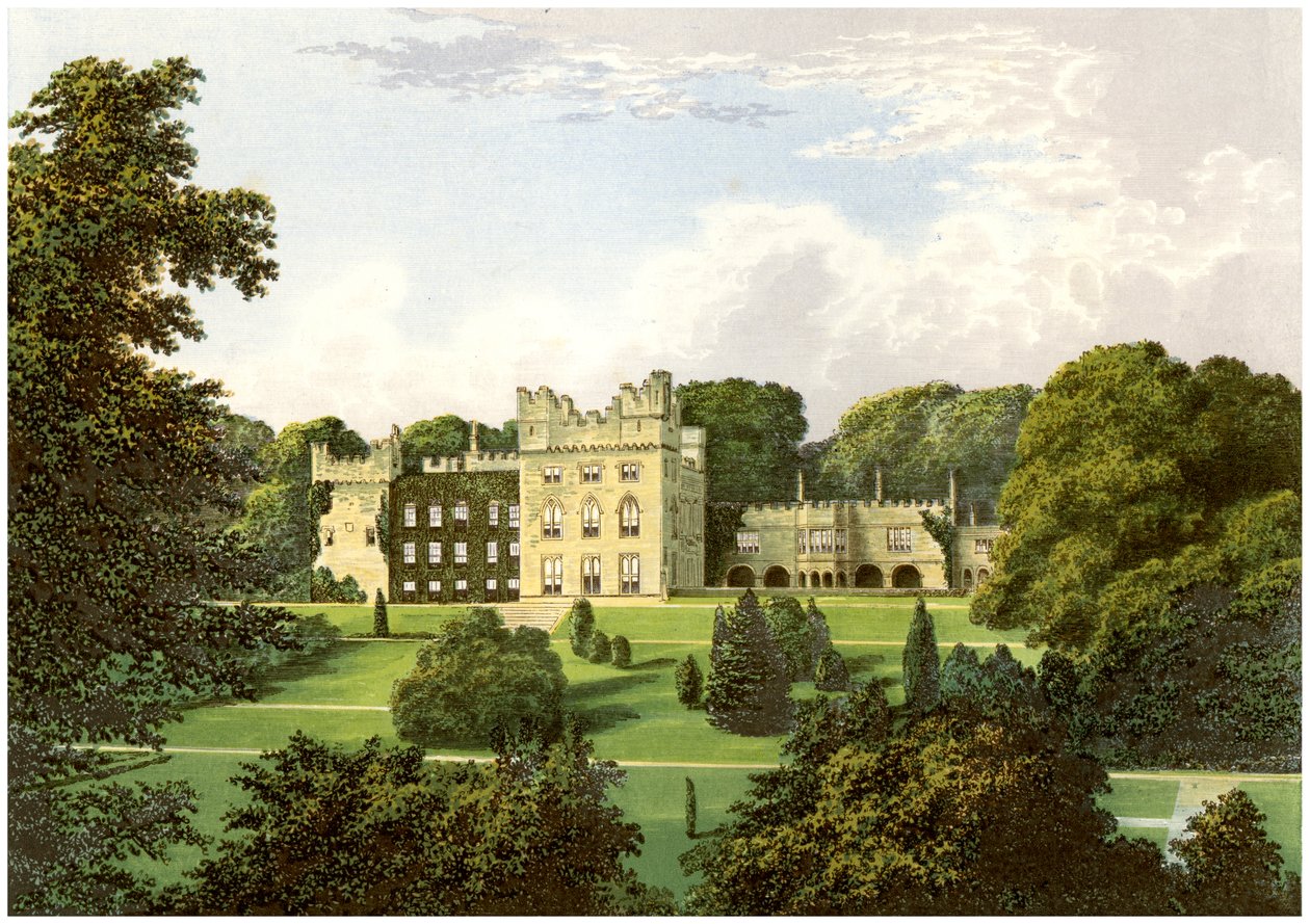 Hutton Hall, Cumbria, ca. 1880 door Unbekannt
