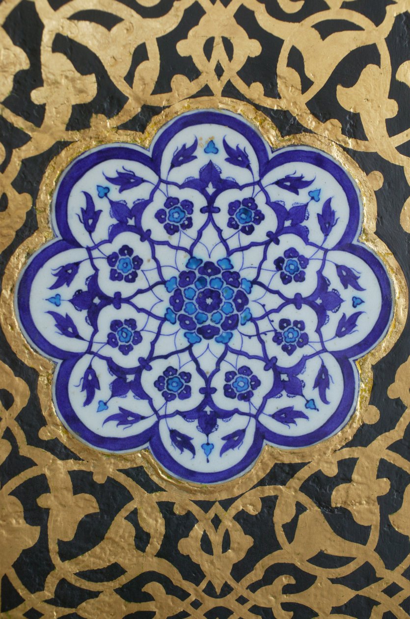 Iznik keramiek in Topkapi paleis, Istanbul, Turkije door Unbekannt