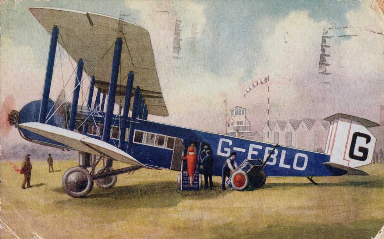 Imperial Airways Liner, Argosy door Unbekannt