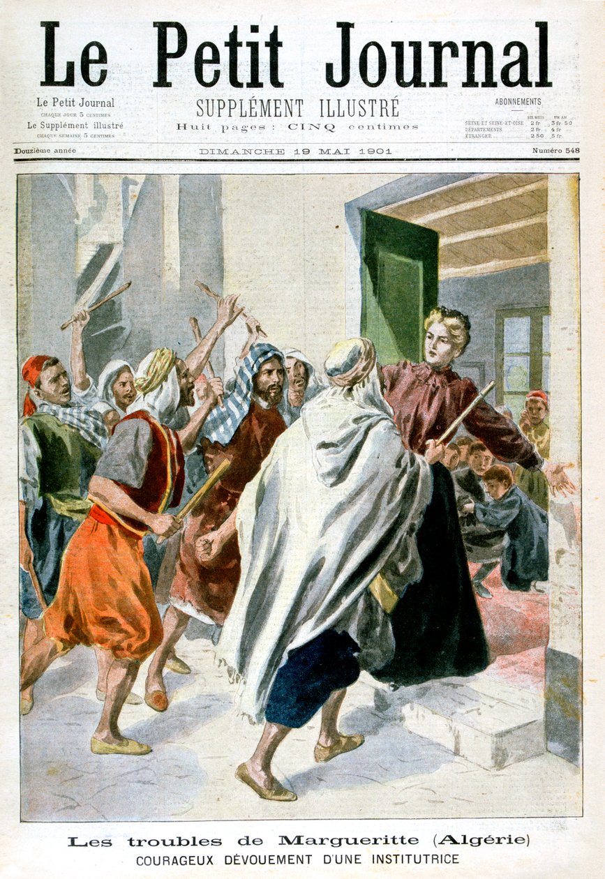 In Algerije, Margaret in de problemen, 1901 door Unbekannt
