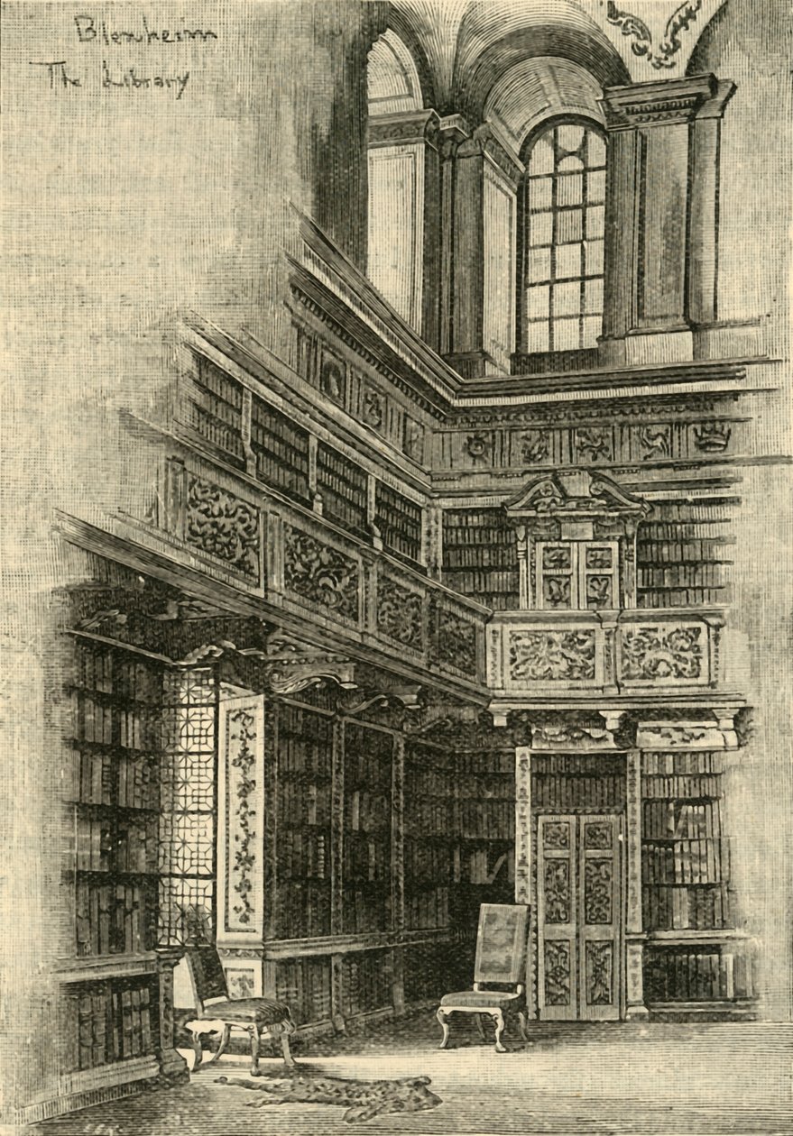 In de bibliotheek door Unbekannt