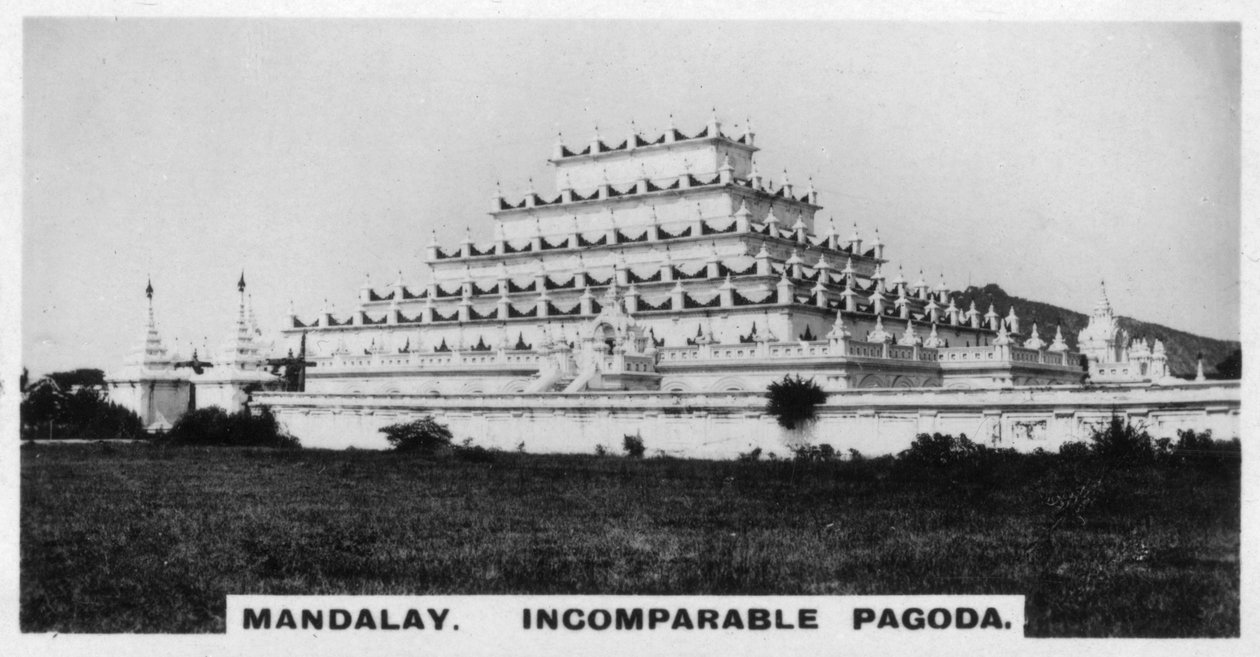 Onvergelijkbare Pagode, Mandalay, Birma, c1925 door Unbekannt