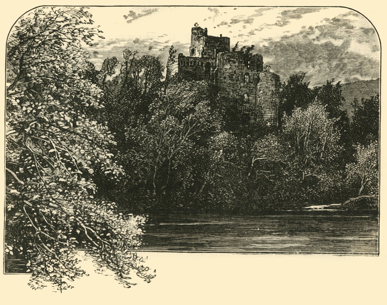 Invergarry Castle door Unbekannt