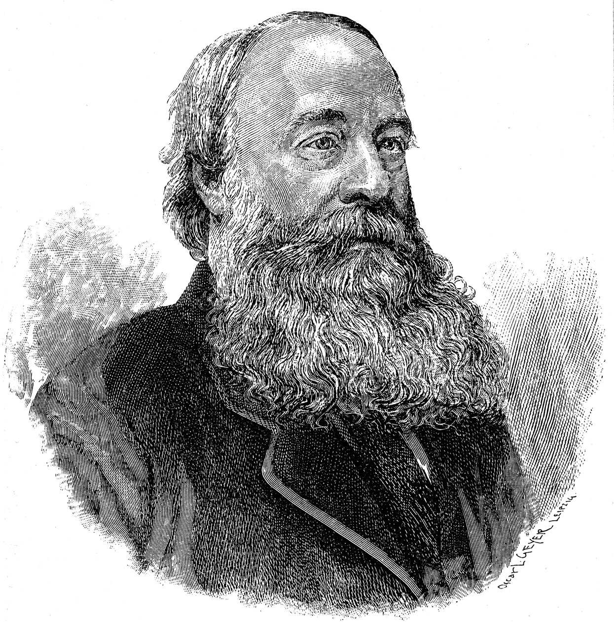 James Prescott Joule, Engelse natuurkundige, ca. 1895 door Unbekannt