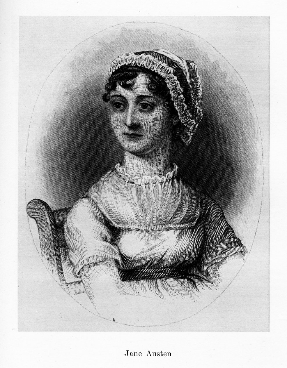 Jane Austen, Engelse romanschrijfster door Unbekannt