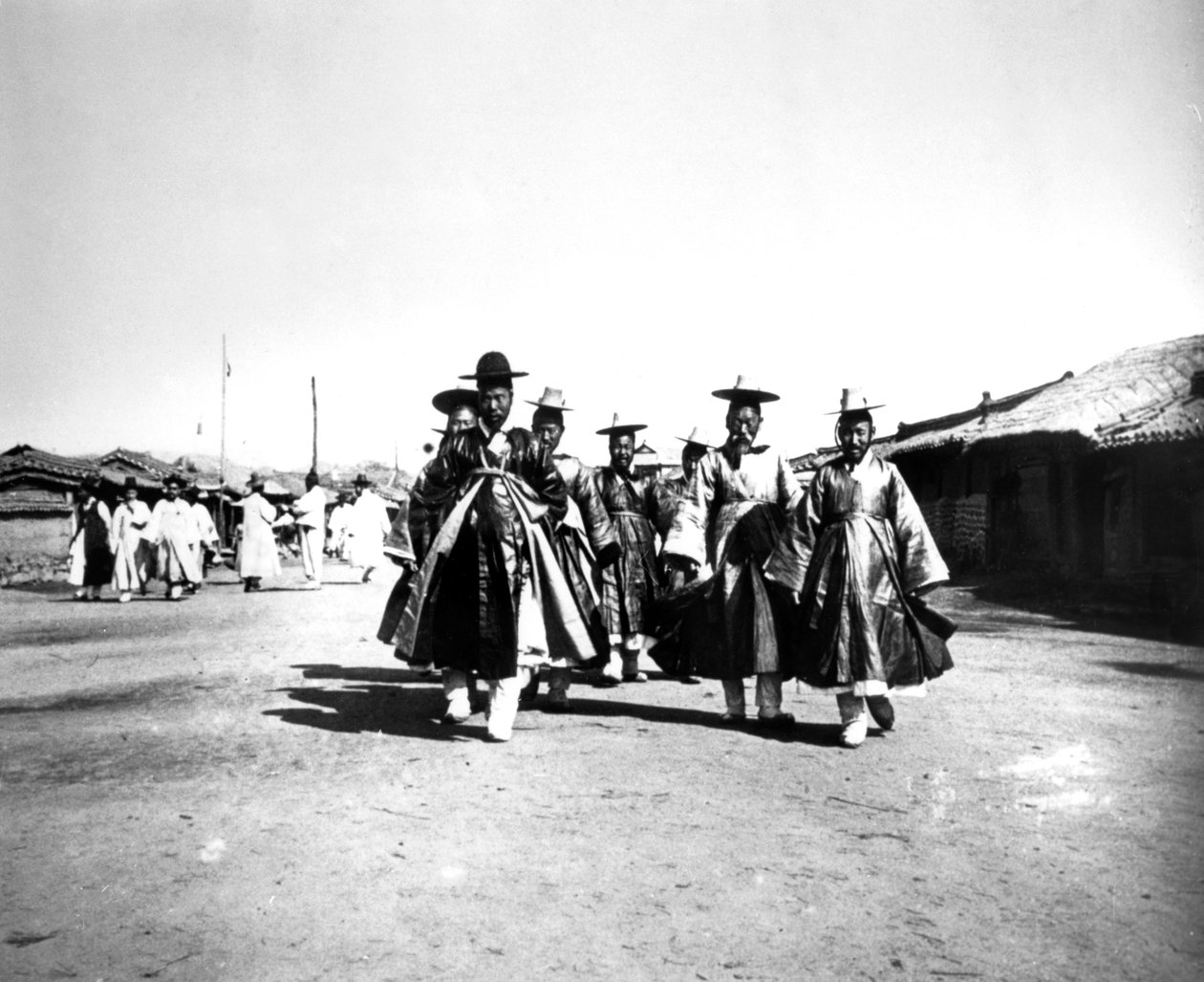 Japanse ambtenaren, Korea, 1900 door Unbekannt