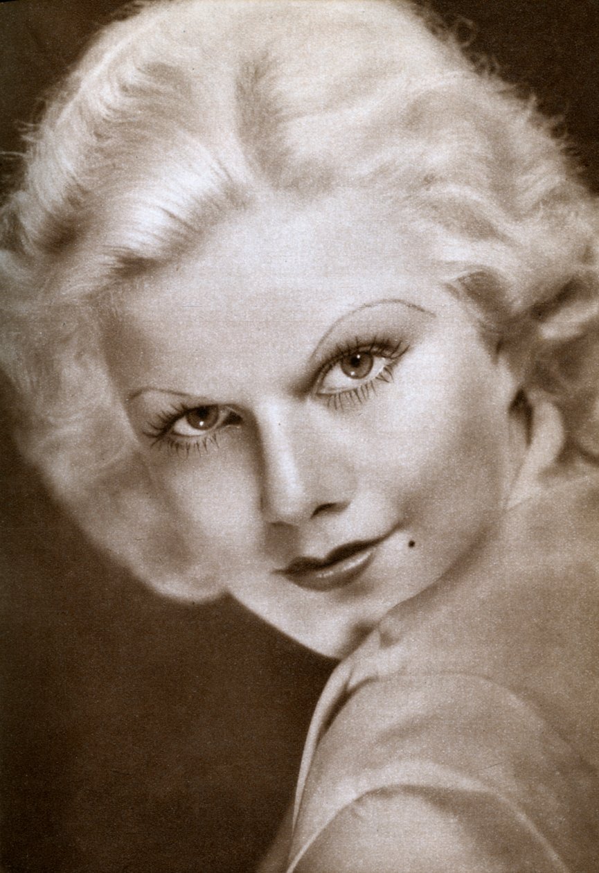 Jean Harlow, Amerikaanse filmactrice, 1933 door Unbekannt