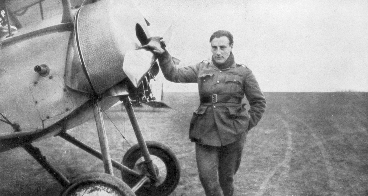 Jean Navarre, Franse piloot, 1916 door Unbekannt