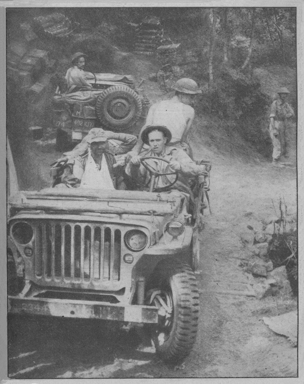 Jeep-omgebouwde ambulance, 1943-44 door Unbekannt