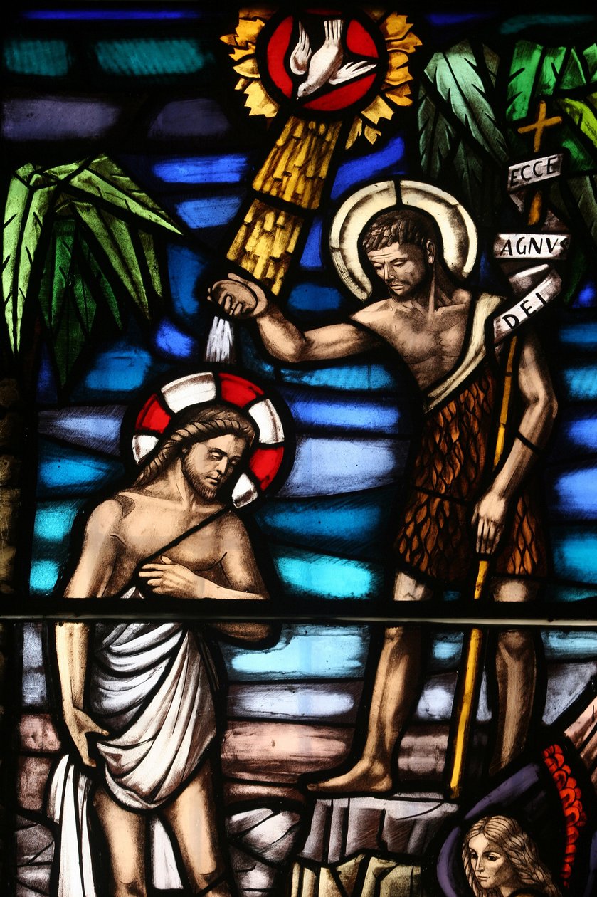 Doop van Jezus, Italië door Unbekannt