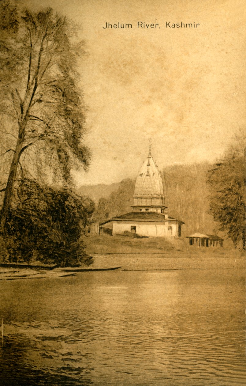 Jhelum rivier, Kasjmir, ca. 1918-ca. 1939 door Unbekannt