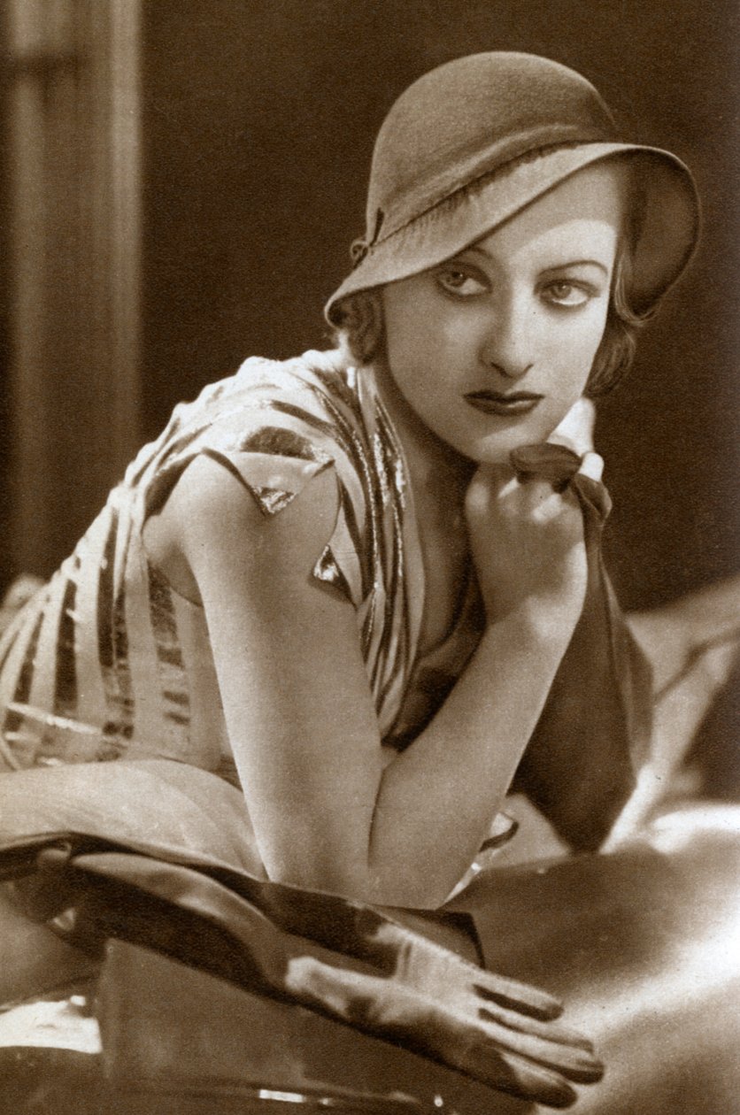 Joan Crawford, Amerikaanse actrice, 1933 door Unbekannt