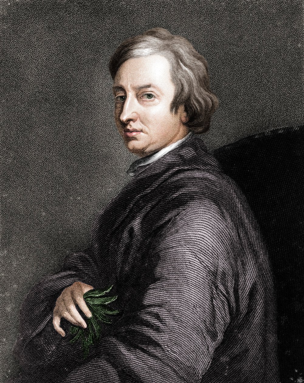 John Dryden, 17e eeuwse Engelse dichter door Unbekannt