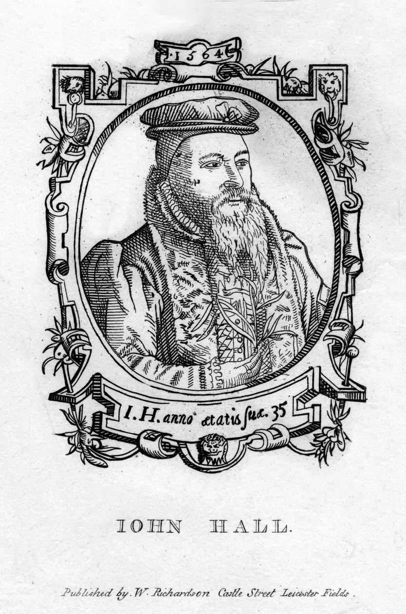 John Hall ca. 1575-1635, Engelse arts door Unbekannt