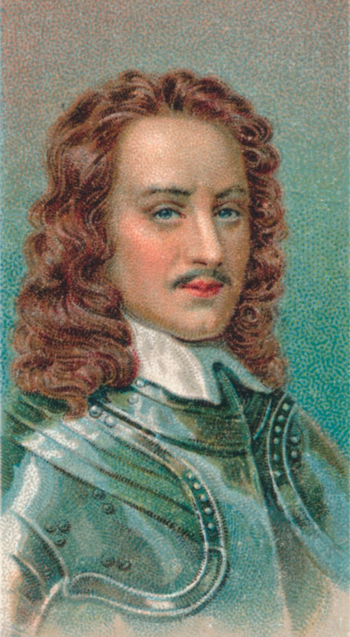 John Hampden ca. 1595-1643 Engelse politicus, 1924 door Unbekannt