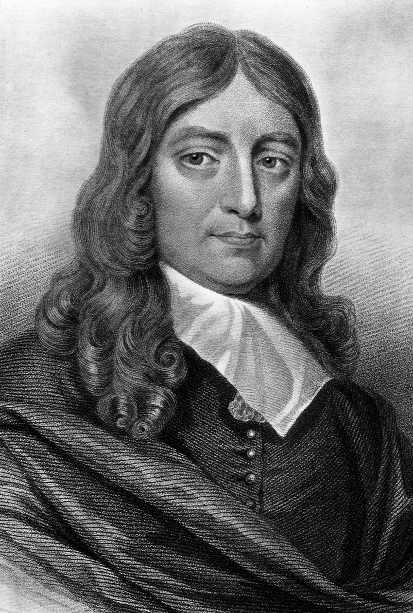 John Milton, Engelse dichter, 19e eeuw door Unbekannt