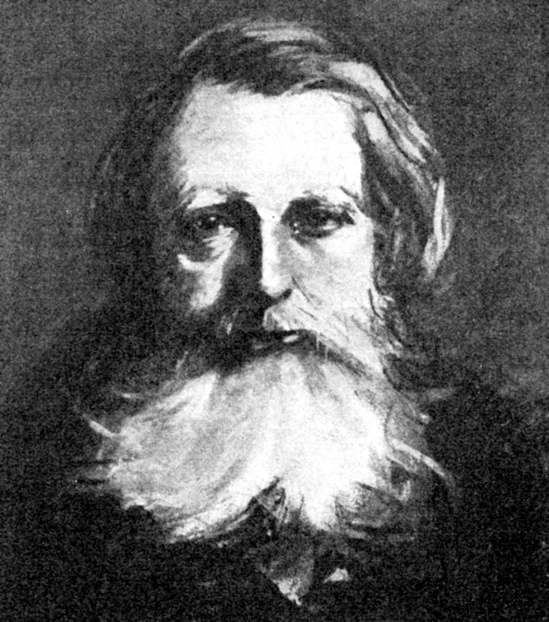 John Ruskin, Victoriaanse kunstcriticus, 1923 door Unbekannt