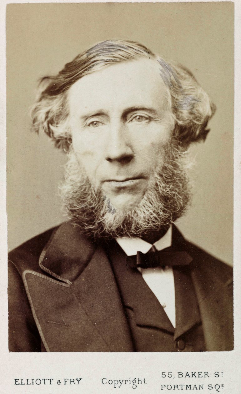 John Tyndall, Ierse natuurkundige, ca. 1875 door Unbekannt