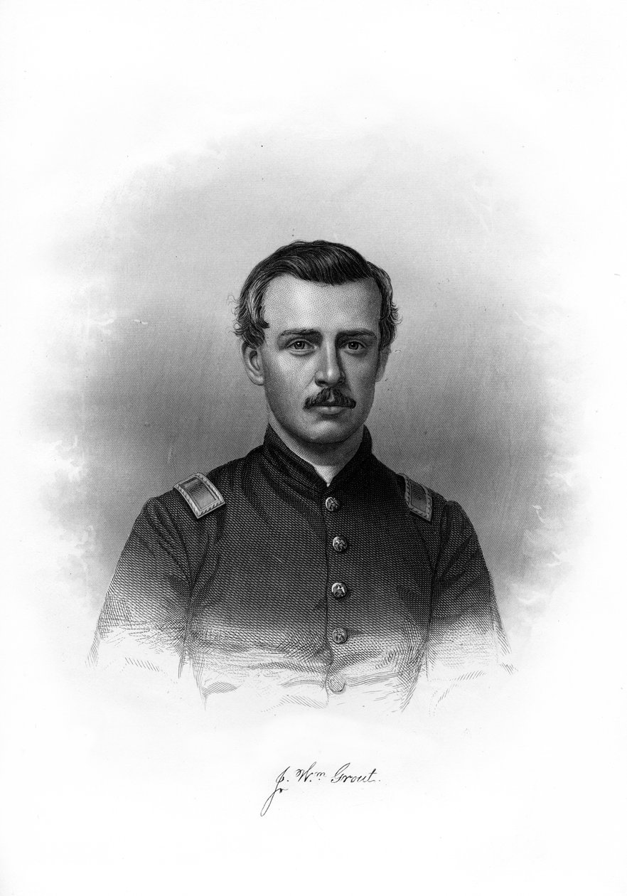John William Grout, Amerikaanse soldaat, 1872 door Unbekannt