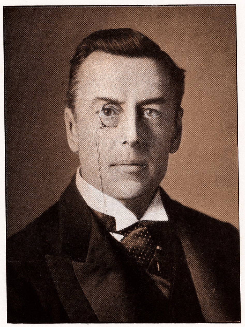 Joseph Chamberlain, Britse politicus, ca. 1900 door Unbekannt