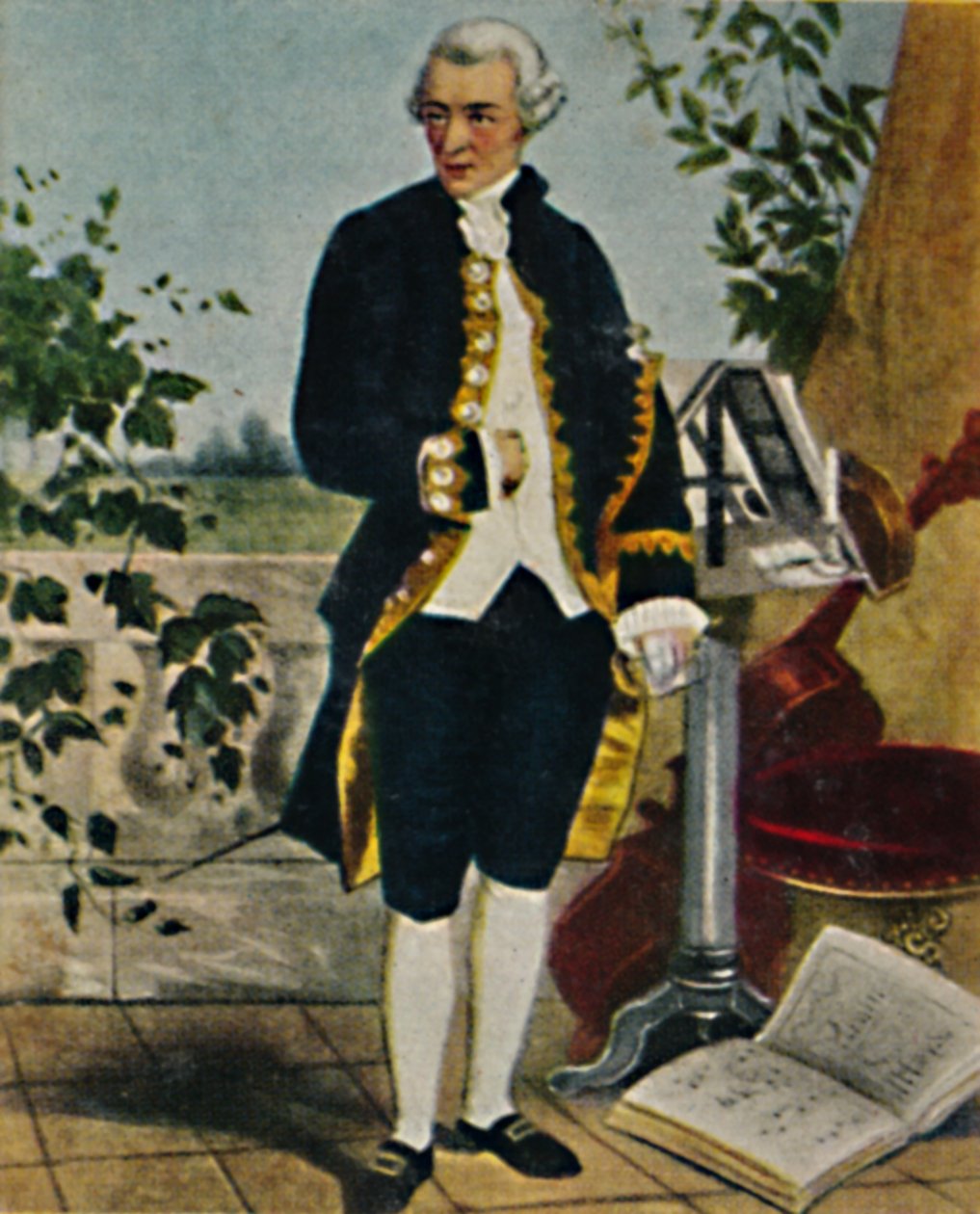 Joseph Haydn 1732-1809 door Unbekannt
