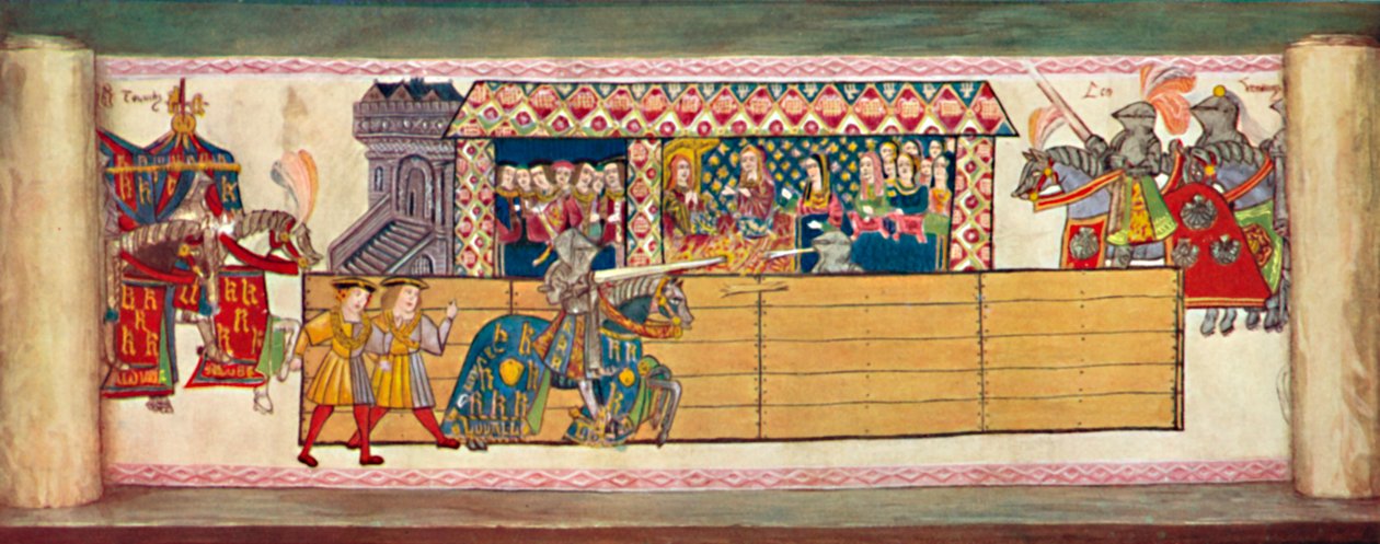Toernooien in Westminster. 13 februari 1510, 1511, 1903 door Unbekannt