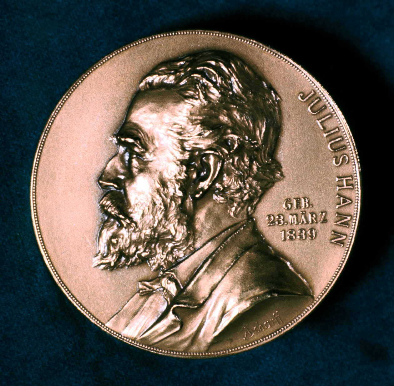Julius Ferdinand Hann, Oostenrijkse meteoroloog, ca. 1921 door Unbekannt