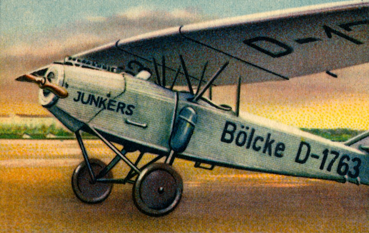 Junkers T 26E vliegtuig, 1920s, 1932 door Unbekannt