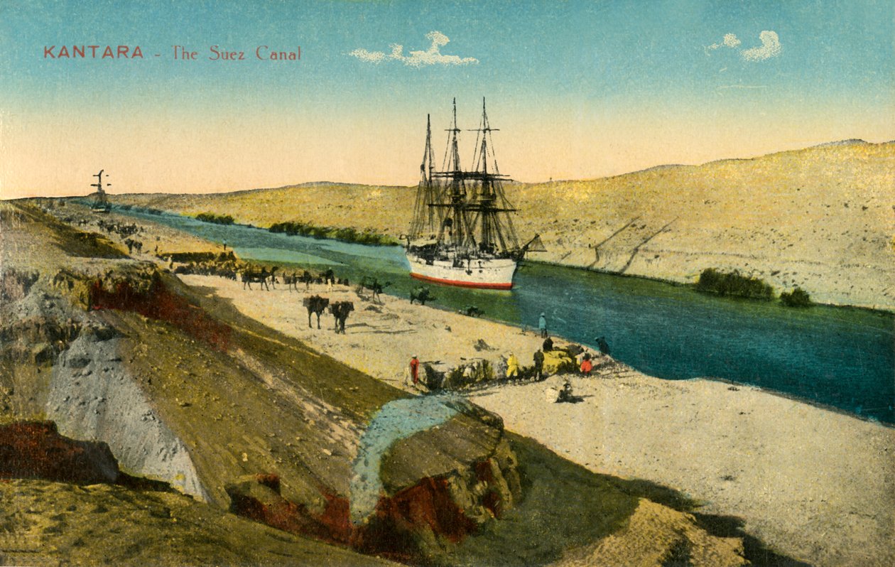 Kantara - Het Suezkanaal, ca. 1918-ca. 1939 door Unbekannt
