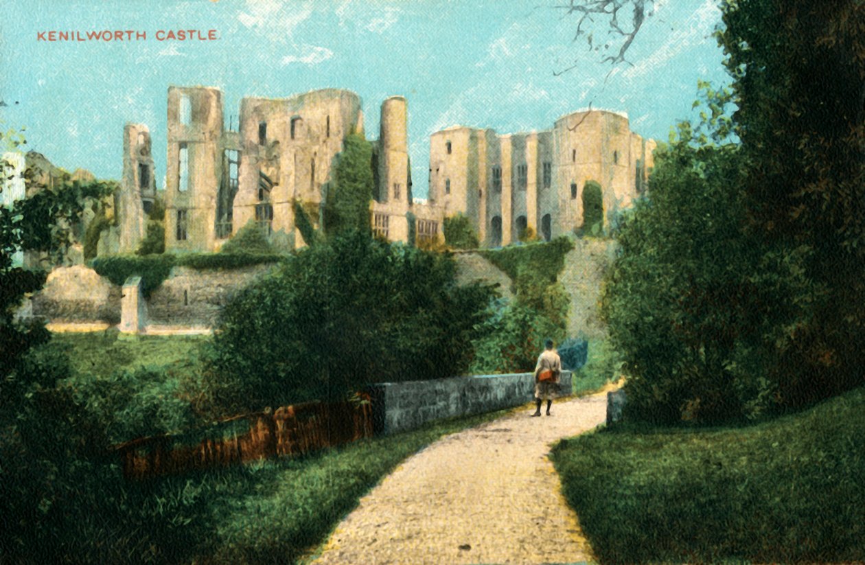 Kenilworth Castle, eind 19e-begin 20e eeuw door Unbekannt