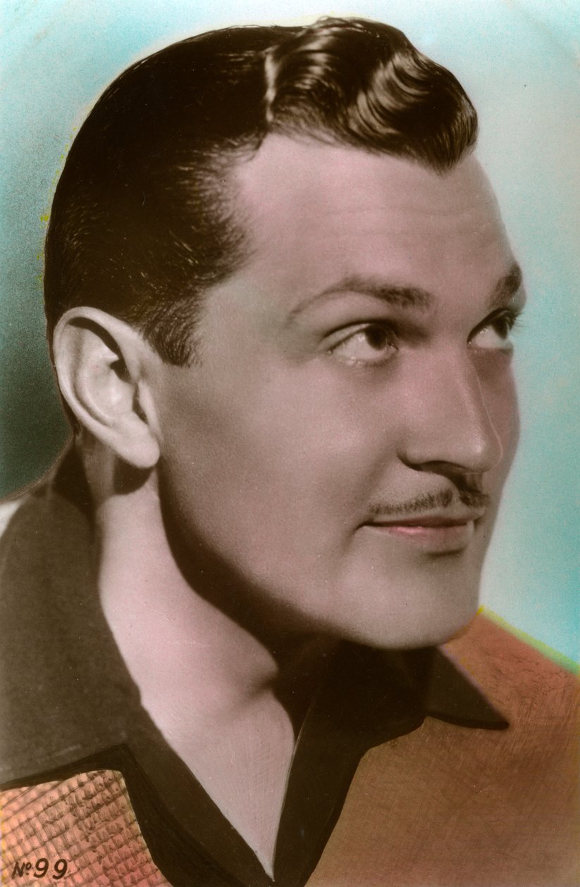 Kent Taylor 1906-1987, Amerikaanse acteur, ca. 1930s door Unbekannt