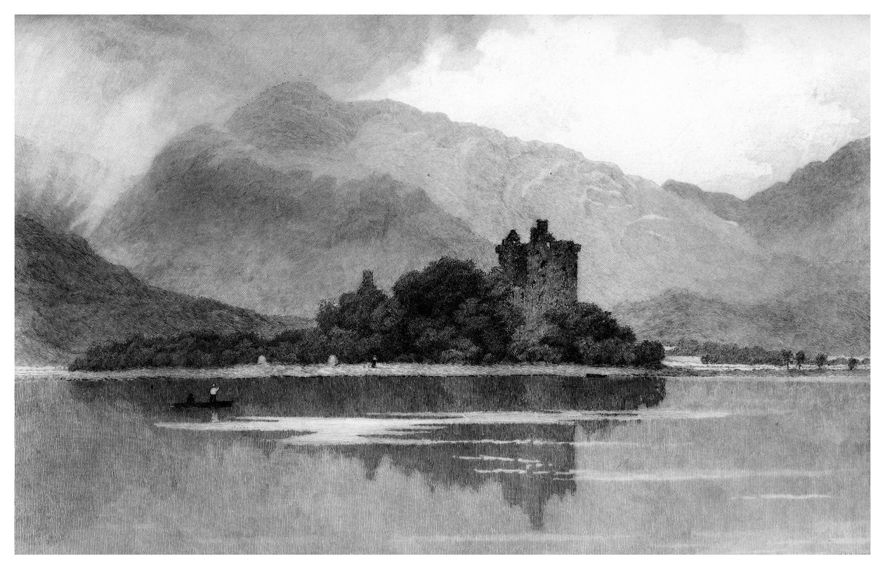 Kilchurn Kasteel, 1895 door Unbekannt