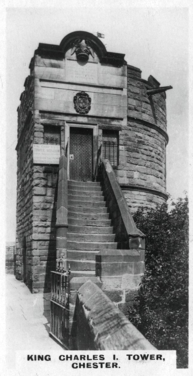 Koning Karel I Toren, Chester, ca. 1920s door Unbekannt