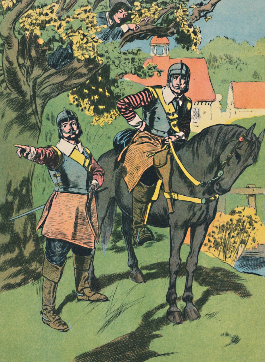 Koning Karel in de Eik, ca. 1907 door Unbekannt