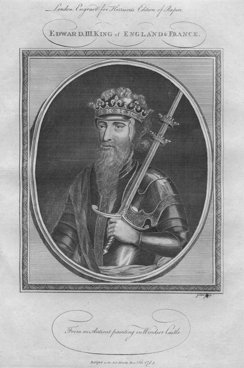Koning Edward III door Unbekannt