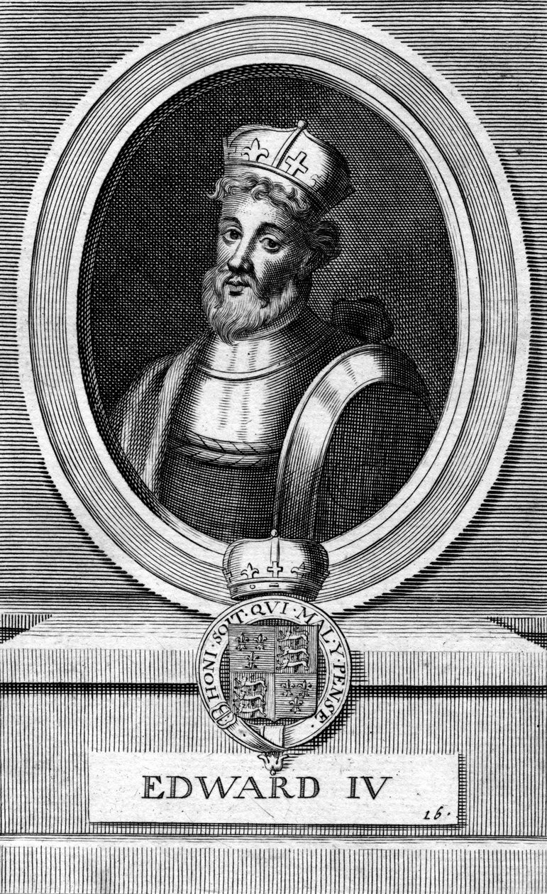 Koning Edward IV van Engeland door Unbekannt