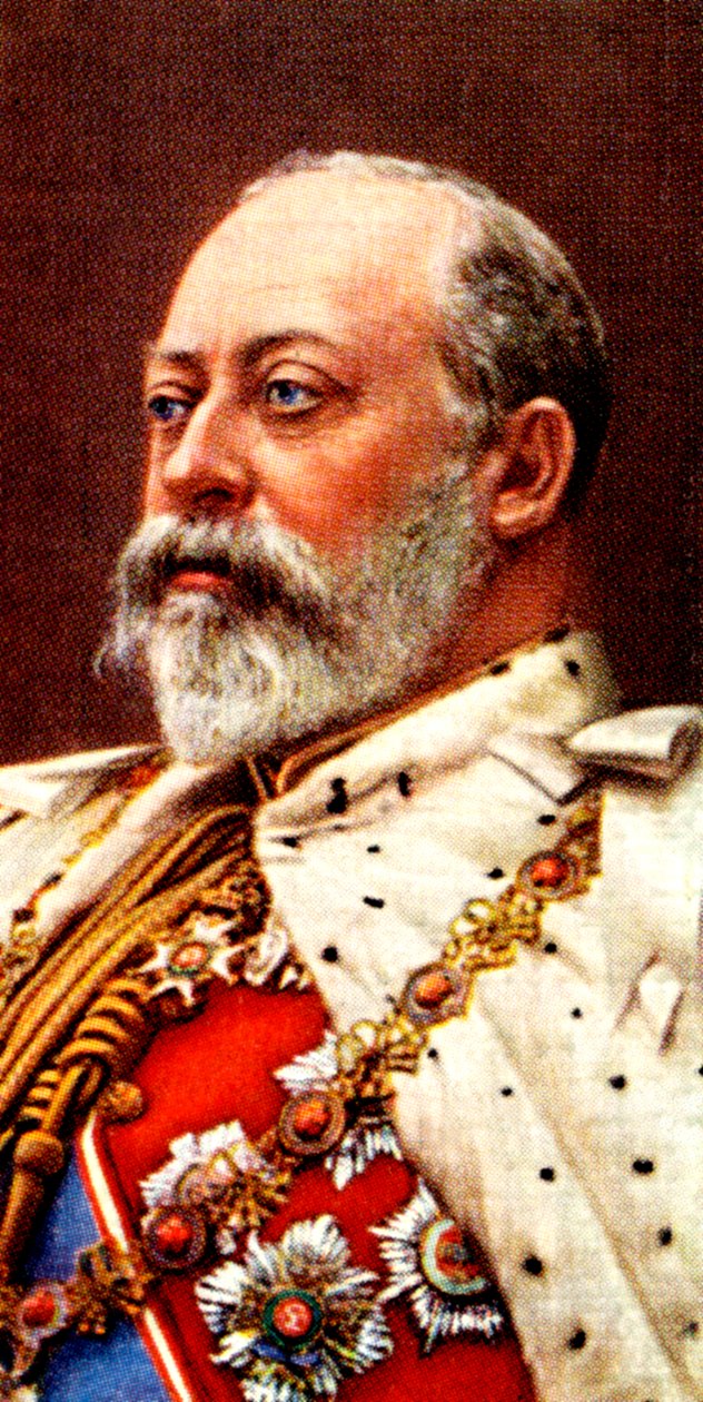 Koning Edward VII door Unbekannt