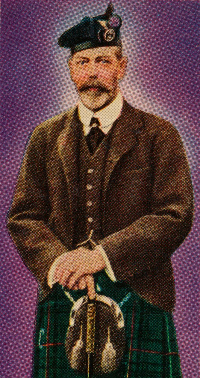Koning George V in Highland-kleding, 1935 door Unbekannt